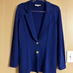 Anne Pedersen Collection Women's Blue Blazer